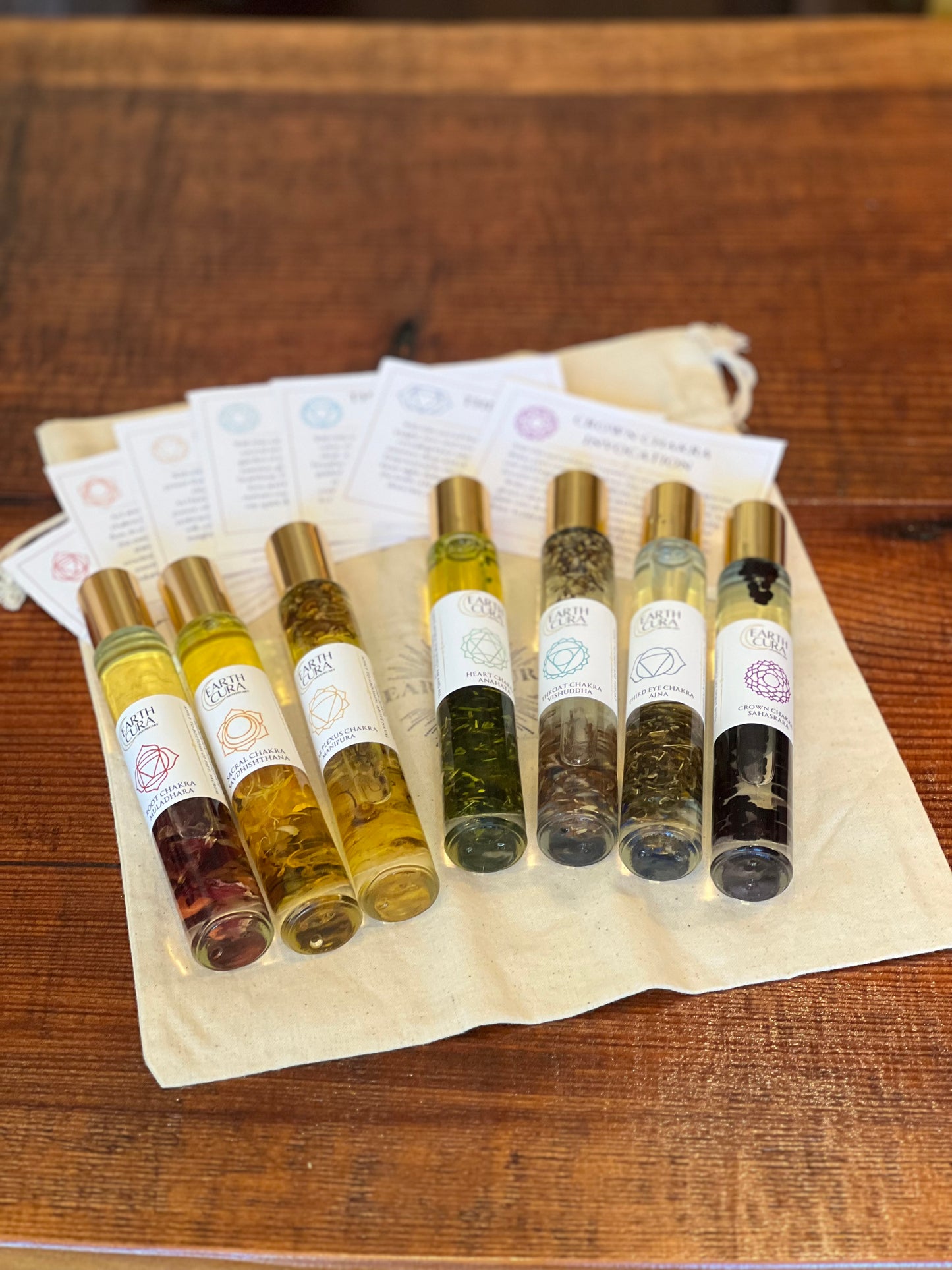 Chakra Healing Oils - Essential Oil Perfume