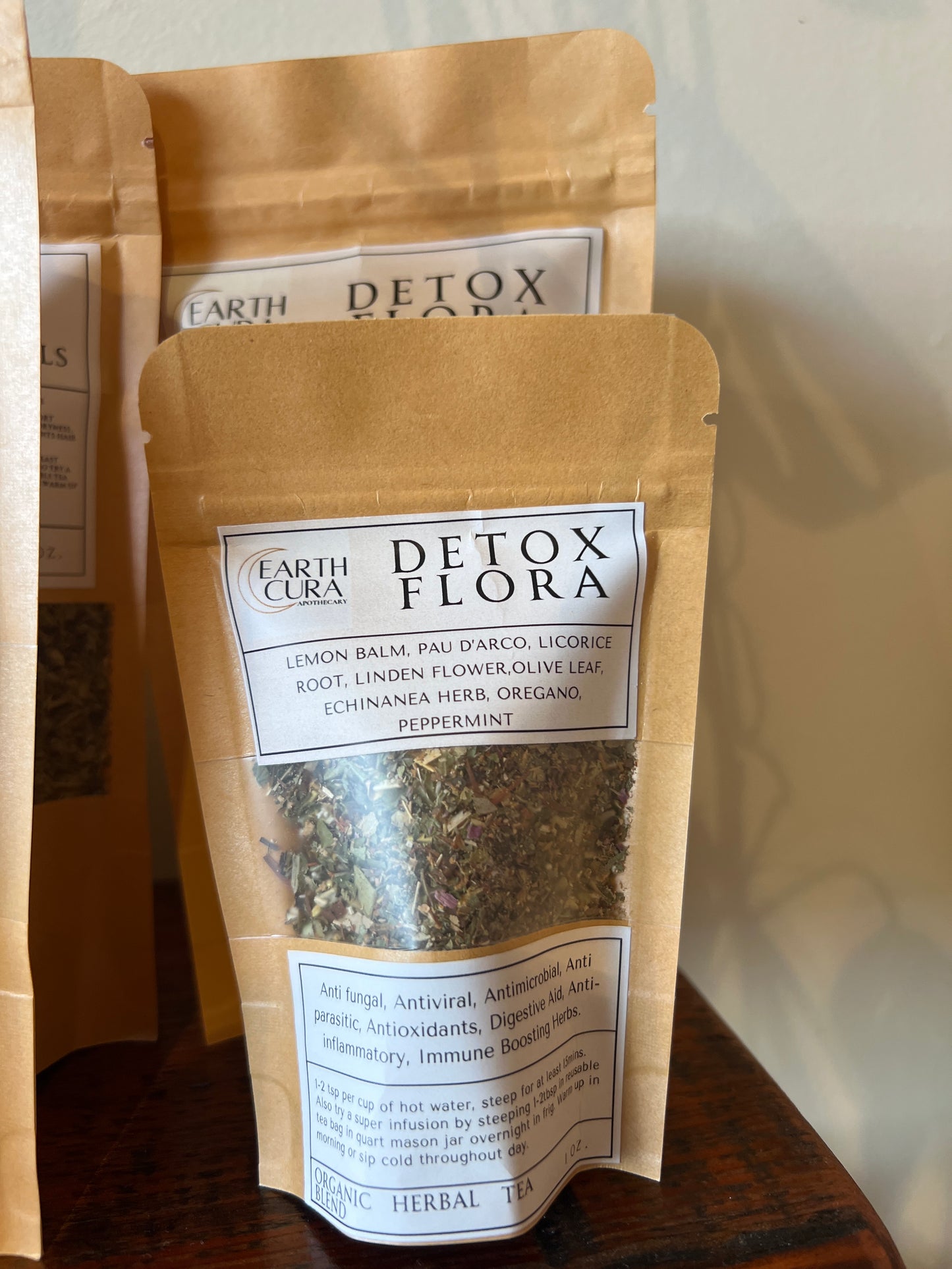 DETOX FLORA Tisane for Anti-fungal, Anti-Parasitic, Anti-Viral