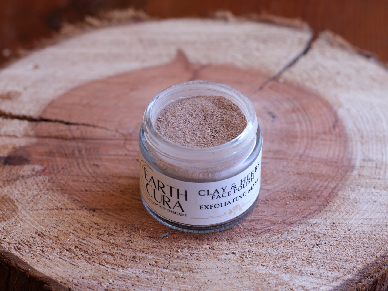 HERBS & CLAY FACE MASK - Exfoliating, Detoxing, Cleansing