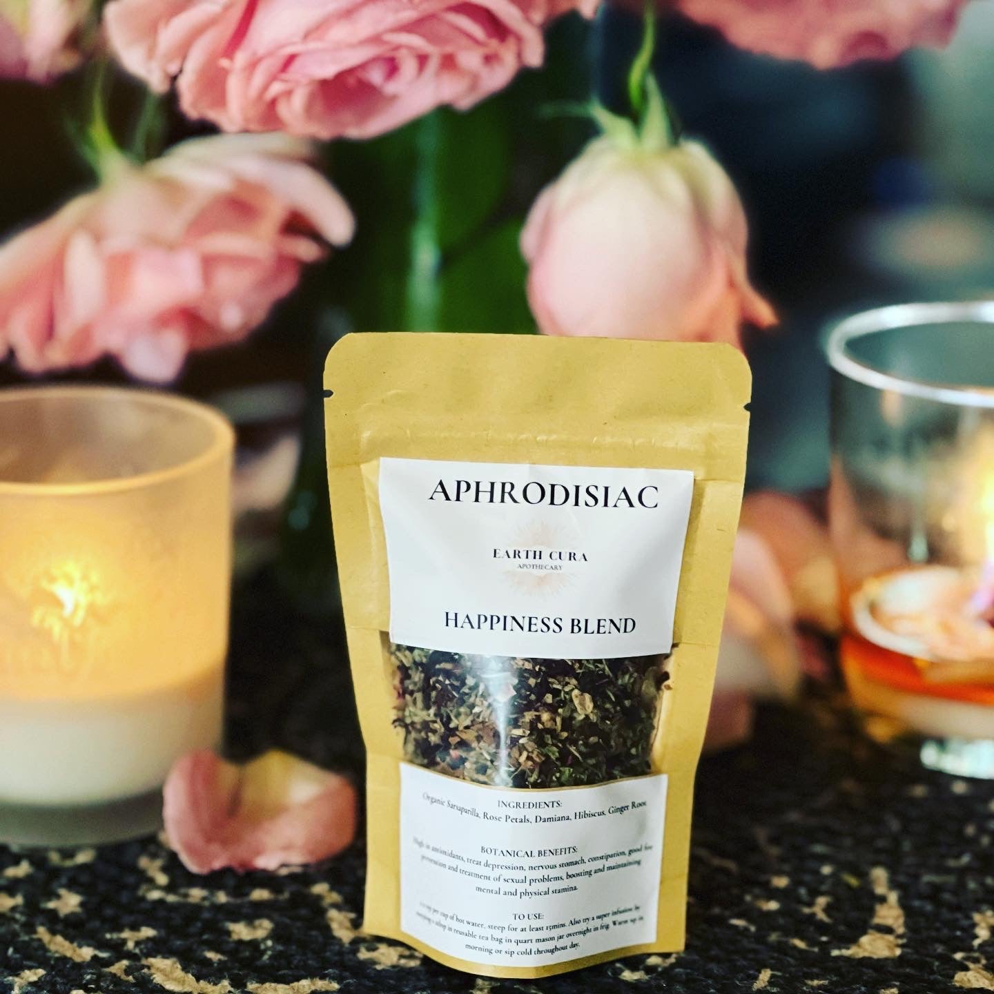 AMOR AMBROSIA APHRODISIAC Happiness Tisane Earth Cura Apothecary